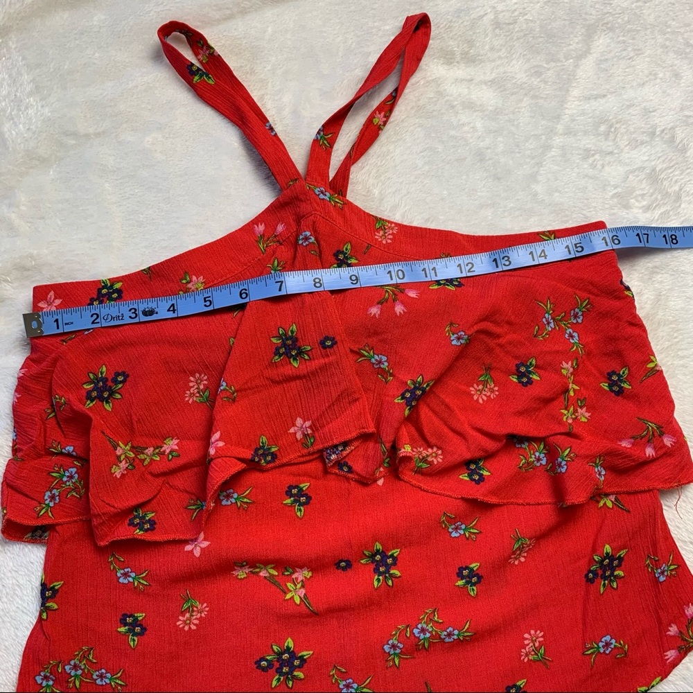 Y-neck Crop Top, size S 🌺 - Picture 4 of 5